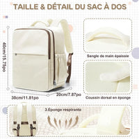 Sac de voyage cabine 40x30x20cm, dimensions et détails