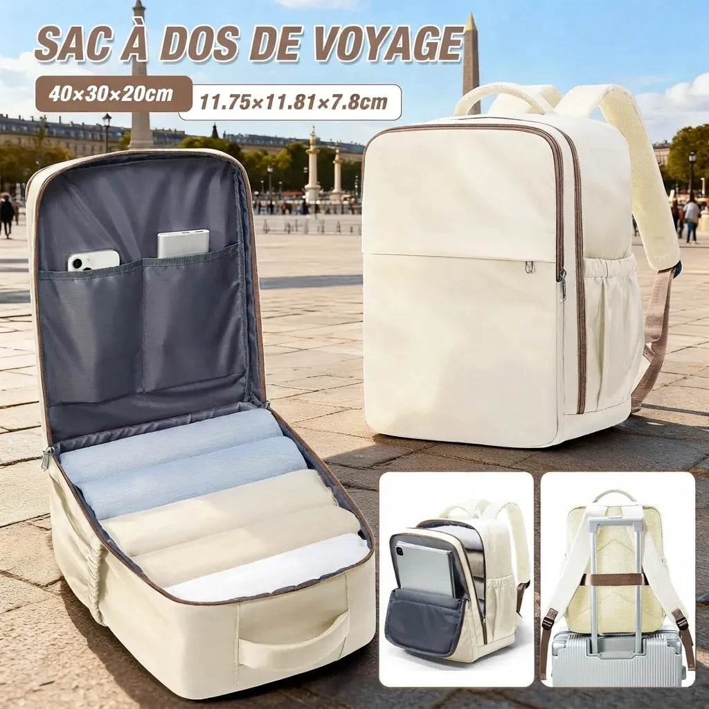 Sac de voyage cabine 40x30x20cm, présentation