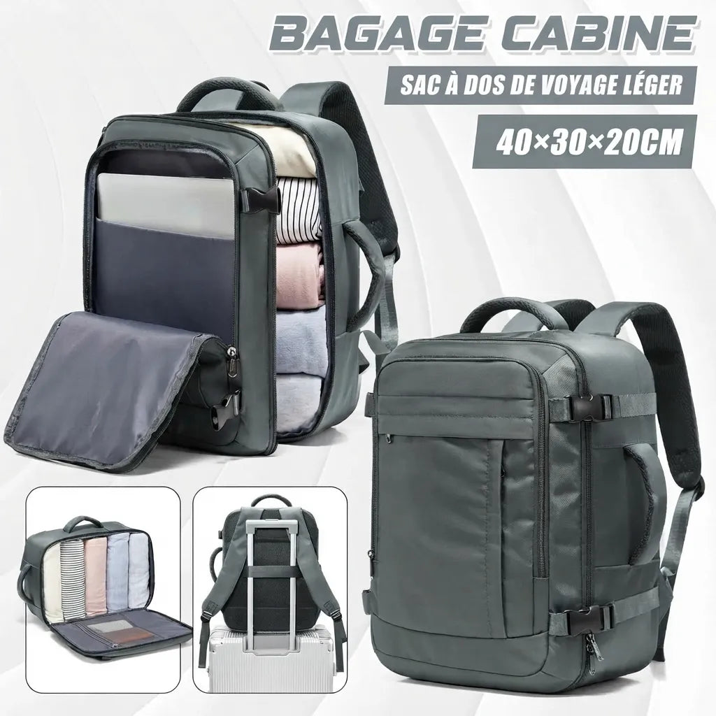 Sac de voyage cabine léger, format 40x30x20cm