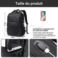 Port de charge USB du sac à dos de voyage