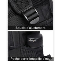 Extérieur du sac à dos de voyage USB, autre vue