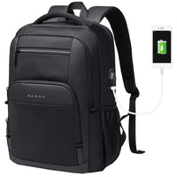Sac à dos de voyage USB, coloris noir, en charge