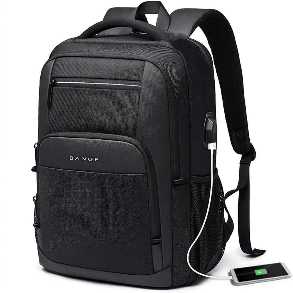 Sac à dos de voyage USB, coloris noir