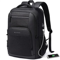 Sac à dos de voyage USB, coloris noir