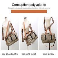 Sac de voyage 3 en 1 porté par un mannequin