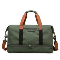 Sac de voyage 3 en 1, coloris vert, autre vue