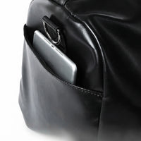 Poche intérieure du sac de voyage homme en simili cuir
