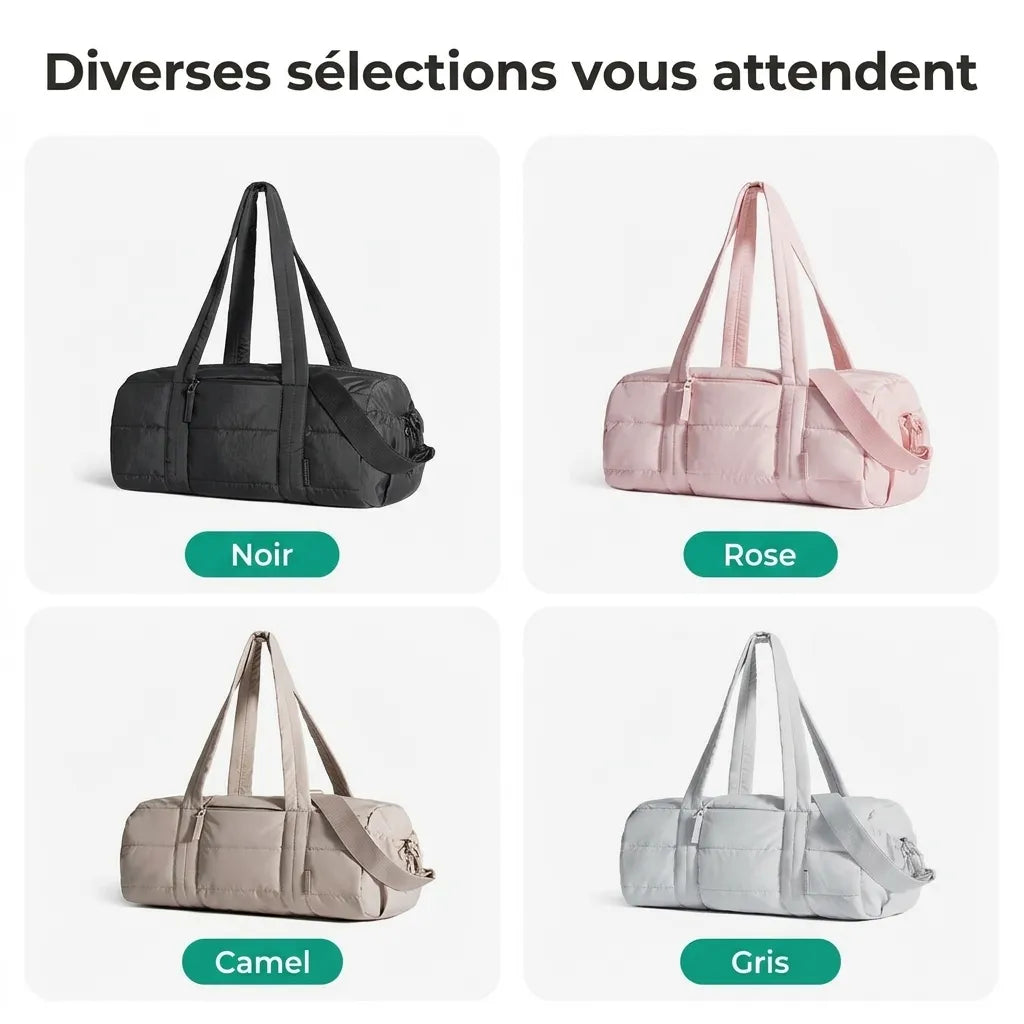 Sac de voyage femme 18L, coloris disponibles