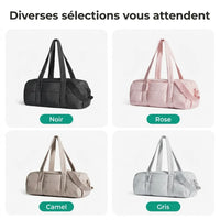 Sac de voyage femme 18L, coloris disponibles