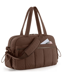 Sac de voyage femme 24L, coloris marron