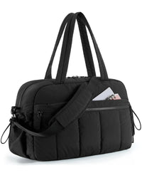 Sac de voyage femme 24L, coloris noir