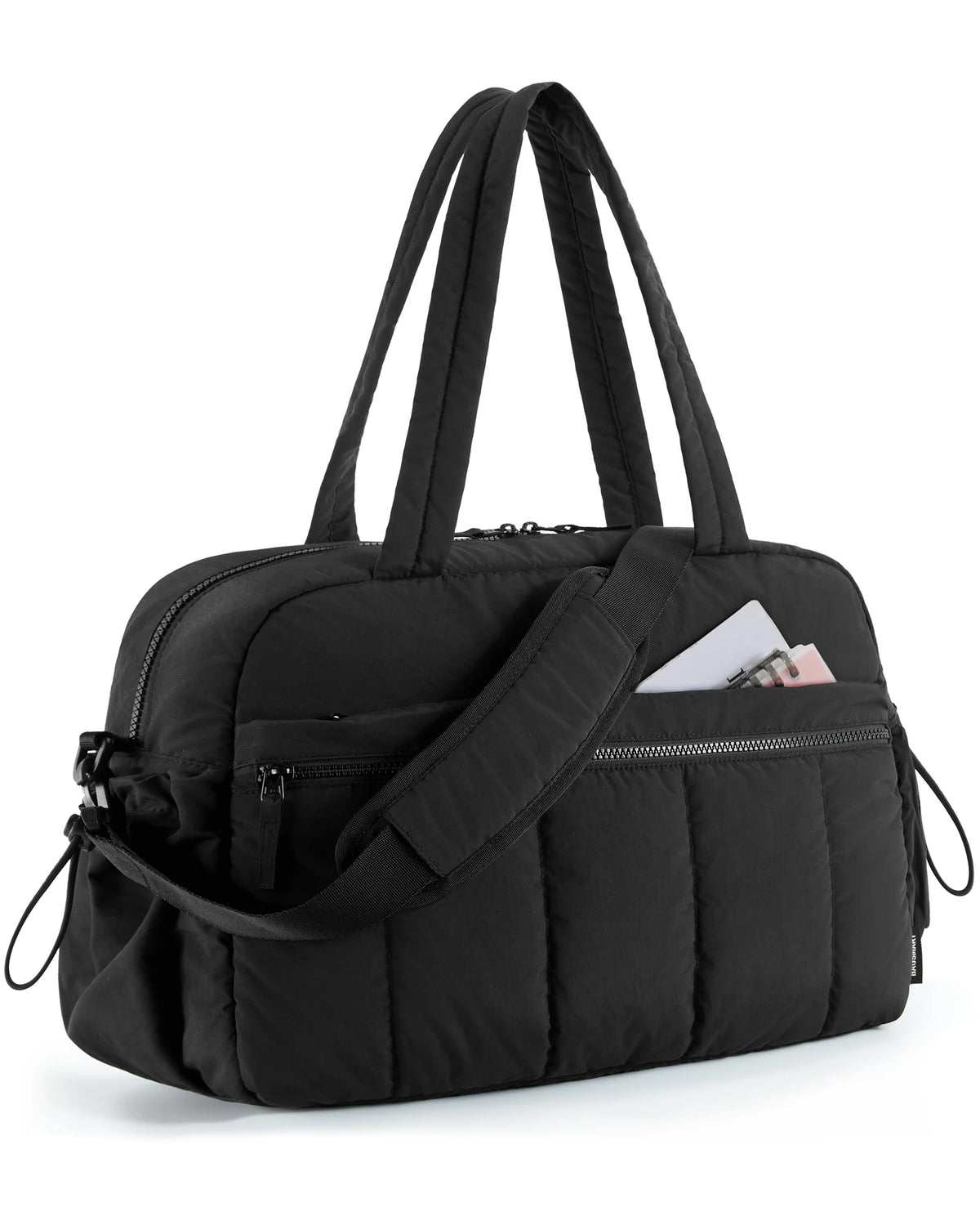 Sac de voyage femme 24L, coloris noir