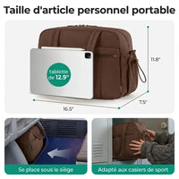 Sac de voyage femme 24L, utilisation
