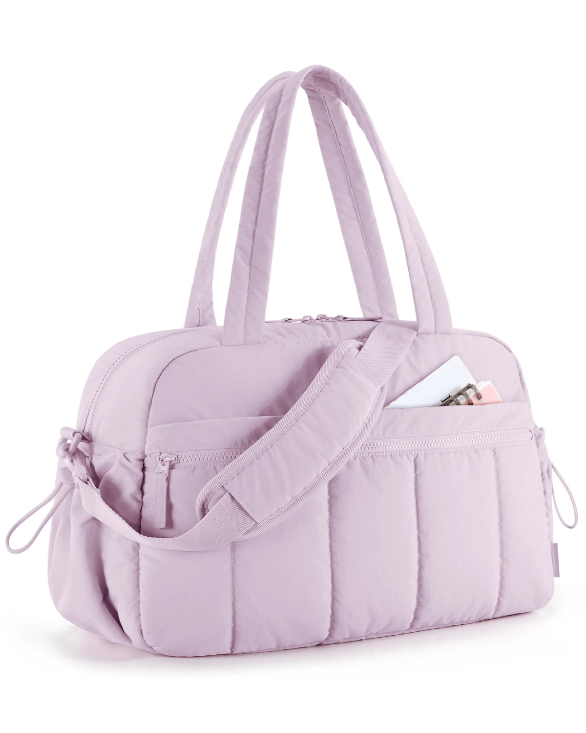 Sac de voyage femme 24L, coloris violet clair