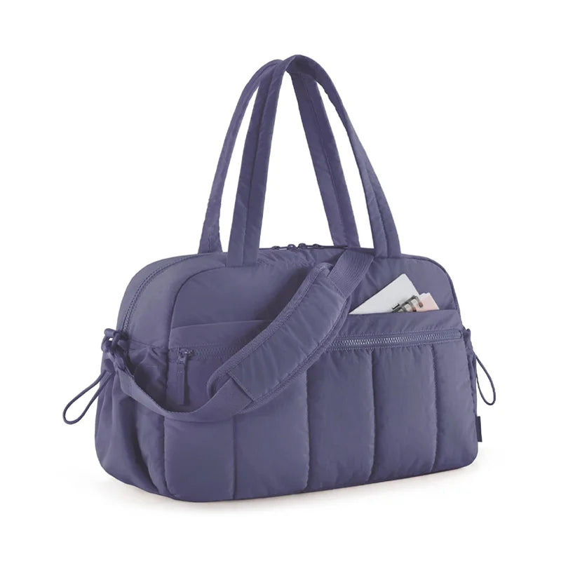 Sac de voyage femme 24L, coloris violet foncé