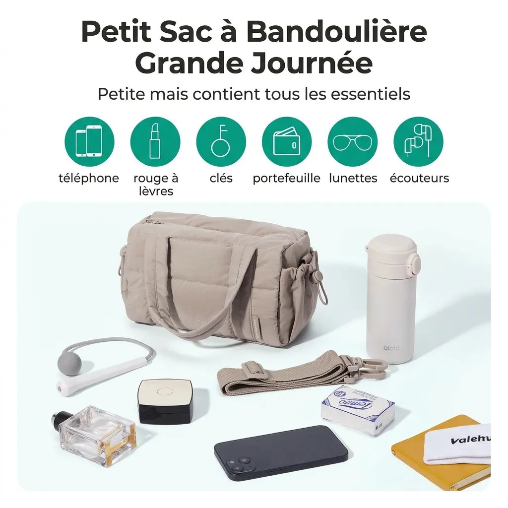 Rangements du sac de voyage femme 5L/18L