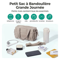 Rangements du sac de voyage femme 5L/18L