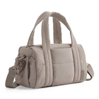 Sac de voyage femme 5L, coloris camel, vue de côté