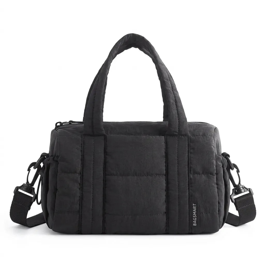 Sac de voyage femme 5L, coloris noir, vue de face