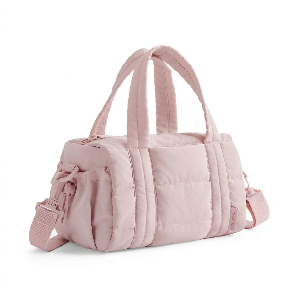 Sac de voyage femme 5L, coloris rose, vue de côté