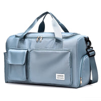 Sac de voyage femme cabas 50x20x28cm, coloris bleu