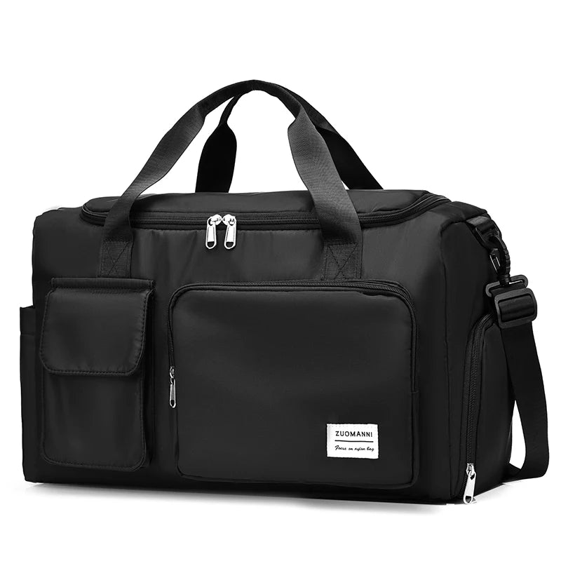 Sac de voyage femme cabas 50x20x28cm, coloris noir