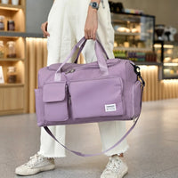 Sac de voyage femme cabas 50x20x28cm, porté à l'épaule