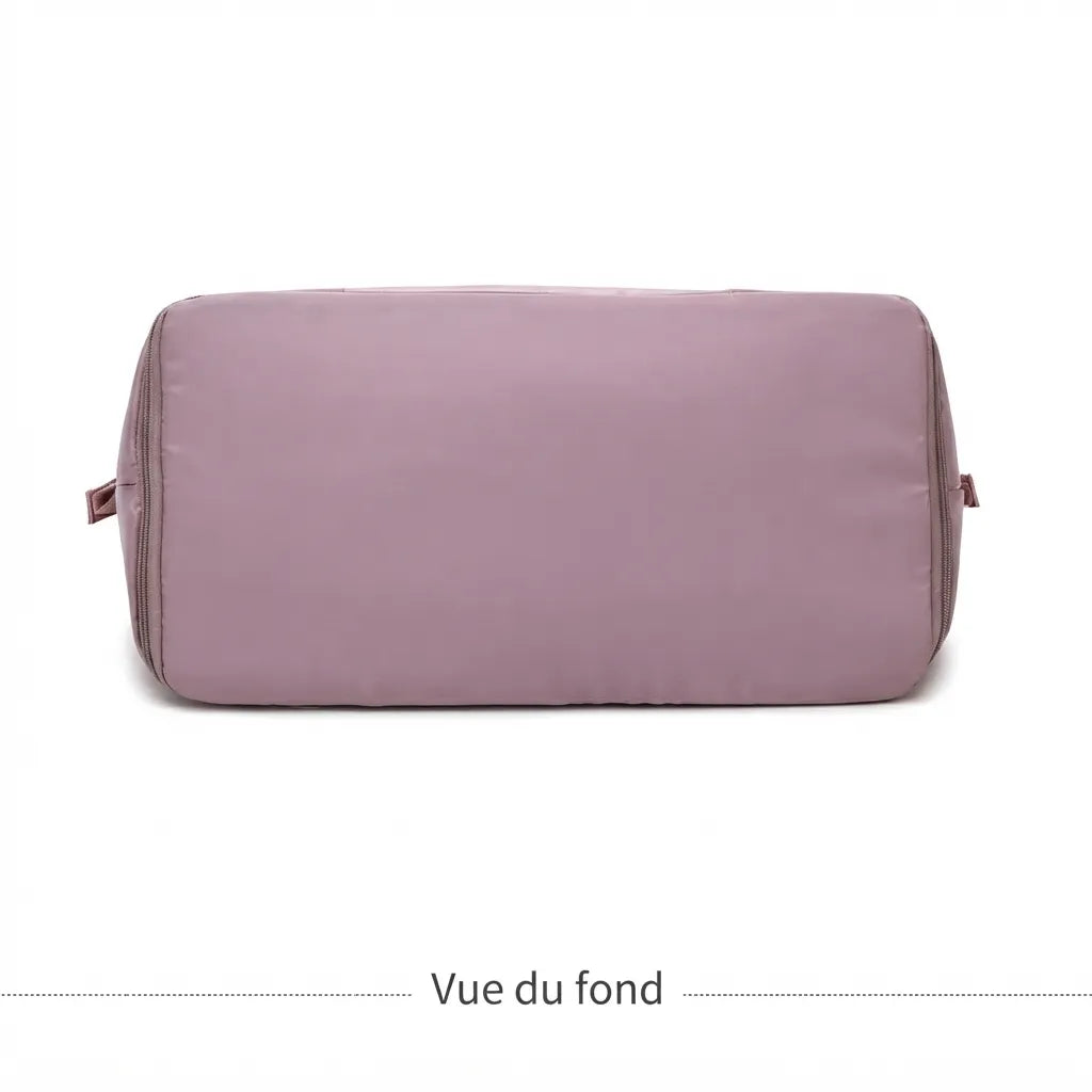 Sac de voyage femme extensible, compartiment du fond