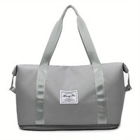 Sac de voyage femme extensible, détail de la glissière d'extension