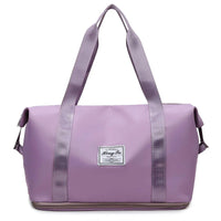 Sac de voyage femme extensible 31L, coloris lavande