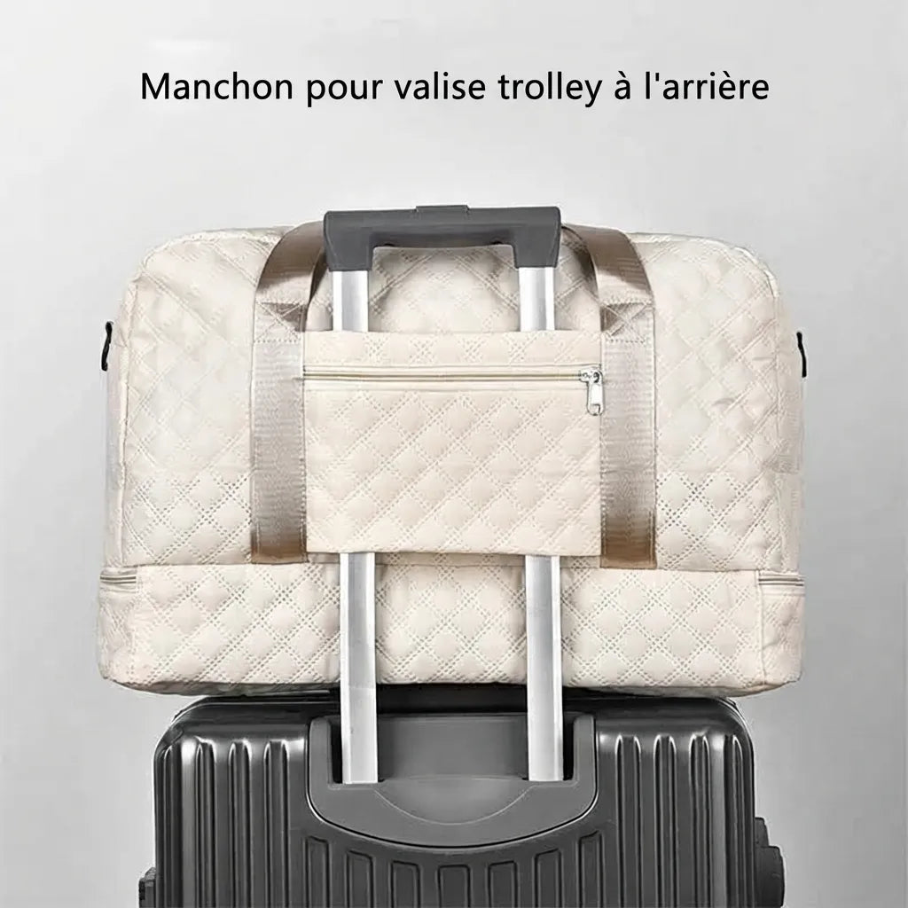 Passant pour valise du sac de voyage femme matelassé