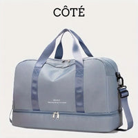 Sac de voyage femme week-end vu de côté