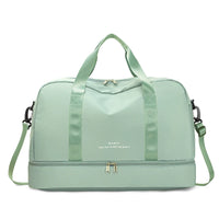 Sac de voyage femme week-end, coloris vert