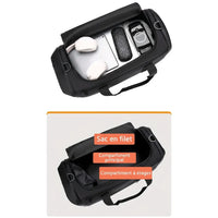 Capacité de rangement du sac de voyage homme multifonction