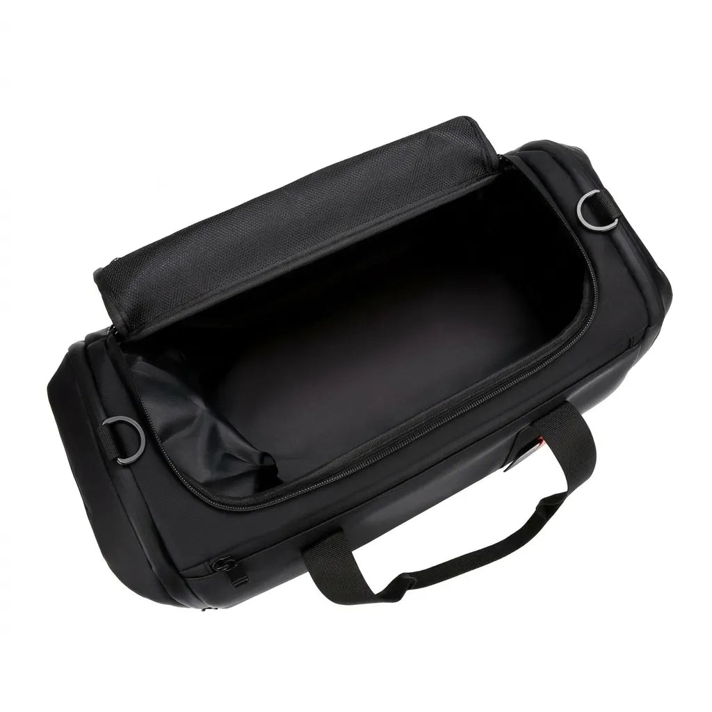 Intérieur du sac de voyage homme multifonction