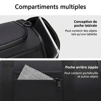 Poches extérieures du sac de voyage homme multifonction