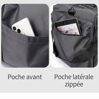 Poches du sac de voyage à roulettes 80 litres
