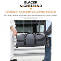 Poignées de transport du sac de voyage à roulettes 80 litres