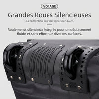 Roulettes du sac de voyage à roulettes 80 litres