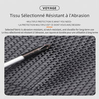 Tissu polyester du sac de voyage à roulettes 80 litres