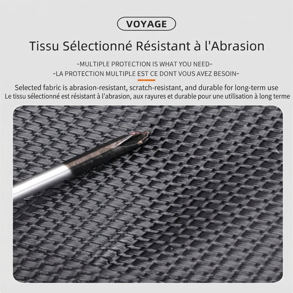 Tissu polyester du sac de voyage à roulettes 80 litres
