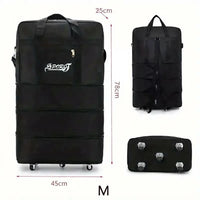 Sac de voyage à roulettes, taille M, dimensions