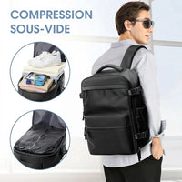 Sac de voyage sous vide avec pompe, porté dos
