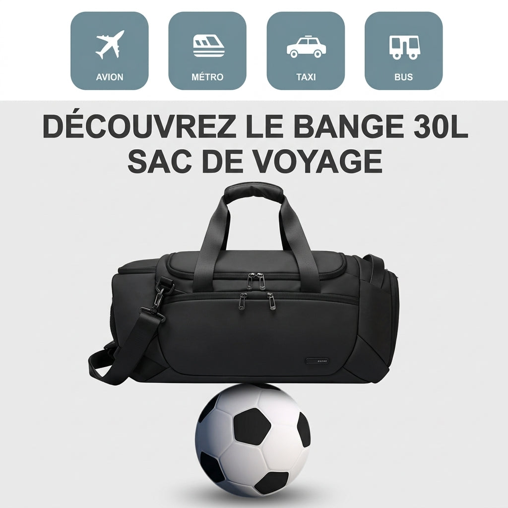 Sac de voyage homme sport, utilisation